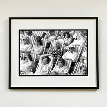 Load image into Gallery viewer, Bandstand Samuel Field black and white vintage photograph framed in black