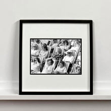 Load image into Gallery viewer, Bandstand Samuel Field artwork photograph square framed in black