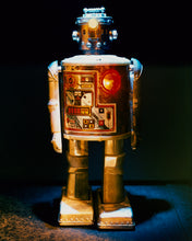 Load image into Gallery viewer, Cyclops robot toy pop art photography by Natasha Heidler