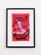 Load image into Gallery viewer, Singapore Stamp Collection '15 cents Singapore Sterna Stamp' (Pink), 2018