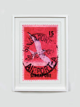 Load image into Gallery viewer, Singapore Stamp Collection '15 cents Singapore Sterna Stamp' (Pink), 2018