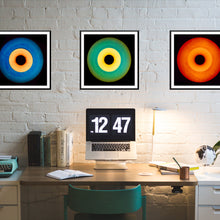 Load image into Gallery viewer, 'Three Minutes Thirty (Flames)', by acclaimed contemporary photographers, Richard Heeps and Natasha Heidler. Their Vinyl Collection is a celebration of the vinyl record and analogue technology.