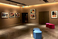 Load image into Gallery viewer, Anita, Lady Fen, Welney is an autobiographical piece recreating Richard's childhood memory of the Sunday drive with his parents, his mother driving in her Marks and Spencer polka dot head scarf which was a popular look in the 1960's.