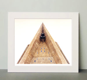 Bell Tower, Chiesa San Giovanni Bono, Milan, photographed by Richard Heeps as part of his series 'A Short History of Milan'. There is a reoccurring linear, structural theme throughout the series, capturing the Milanese use of materials in design such as glass, metal, wood and stone.