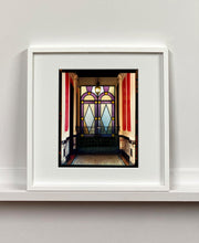 Load image into Gallery viewer, 'Foyer VII' shows an Art Deco entrance hall in Milan, featuring stained glass panelling and marble flooring. This artwork is part of Richard Heeps' series 'A Short History of Milan', which began in November 2018 for a special project featuring at the Affordable Art Fair Milan 2019, and the series is ongoing. There is a reoccurring linear, structural theme throughout the series, capturing the Milanese use of materials in design such as glass, metal, wood and stone.
