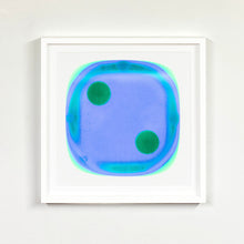 Load image into Gallery viewer, Dice Series 16 Piece Multicolour 'Twos' Square Installation