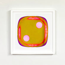 Load image into Gallery viewer, Dice Series 16 Piece Multicolour 'Twos' Square Installation