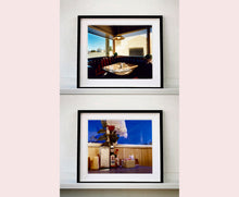 Load image into Gallery viewer, 'Nicely's Cafe' taken in Mono Lake, California, is a cinematic and classic American Diner scene photographed by Richard Heeps for his 'Dream in Colour' series. "I was driving between Death Valley and Fallon when I stopped at this Diner for a coffee. The light was perfect."