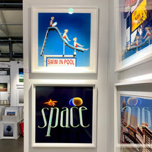 Load image into Gallery viewer, The neon sign of the iconic Ibiza superclub Space, photographed during its final year of existence.