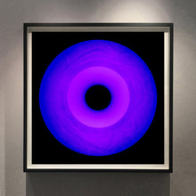 Load image into Gallery viewer, 'Three Minutes Thirty (Ultraviolet)', by acclaimed contemporary photographers, Richard Heeps and Natasha Heidler. Their Vinyl Collection is a celebration of the vinyl record and analogue technology.