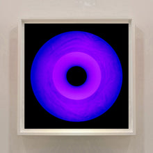Load image into Gallery viewer, 'Three Minutes Thirty (Ultraviolet)', by acclaimed contemporary photographers, Richard Heeps and Natasha Heidler. Their Vinyl Collection is a celebration of the vinyl record and analogue technology.