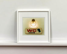 Load image into Gallery viewer, WC, a retro kitsch vintage sign captured in Ho Chi Minh City, Vietnam. This piece is a perfect balance of tone, texture and typography.