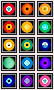Fifteen Piece Rainbow Vinyl Installation