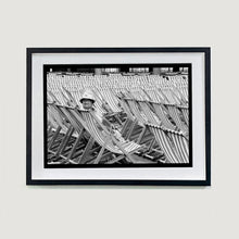 Load image into Gallery viewer, Bandstand Samuel Field black and white vintage photograph framed in black