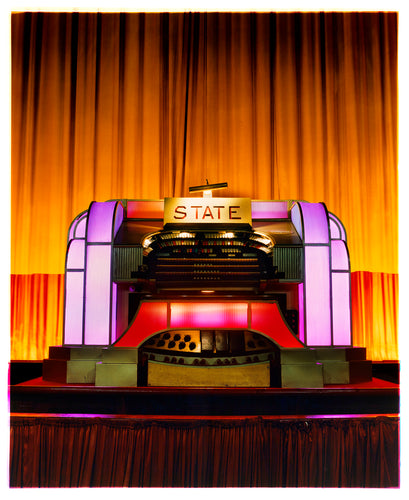 Compton Organ The State vintage interior photograph by Richard Heeps.