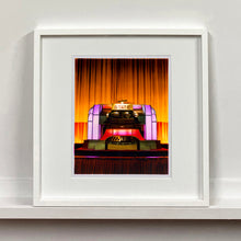 Load image into Gallery viewer, Compton Organ The State vintage interior photograph by Richard Heeps mounted square framed in white