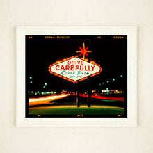 Load image into Gallery viewer, Drive Carefully, Las Vegas, 2002 (6x7 Film Rebate) (Copy)