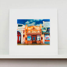 Load image into Gallery viewer, La Belle Femme in the Sun Atlantic City street photography by Richard Heeps mounted square