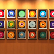 Load image into Gallery viewer, Twenty-One Piece Vinyl Rainbow Installation