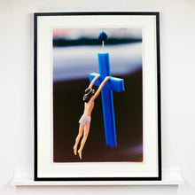 Load image into Gallery viewer, Mascot, religious iconography photograph by Richard Heeps framed in black