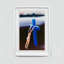 Load image into Gallery viewer, Mascot, religious iconography photograph by Richard Heeps framed in white