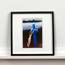 Load image into Gallery viewer, Mascot, religious iconography photograph by Richard Heeps mounted square framed in black
