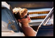 Load image into Gallery viewer, Miss Shifty rockabilly portrait photograph by Richard Heeps