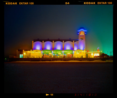 Ocean View, Great Yarmouth Pier nautical architecture photography by Richard Heeps.