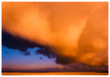 Load image into Gallery viewer, Red Clouds, near Wells-Next-The Sea, English landscape photograph by Richard Heeps.
