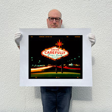 Load image into Gallery viewer, Drive Carefully, Las Vegas, 2002 (6x7 Film Rebate) (Copy)