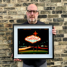 Load image into Gallery viewer, Drive Carefully, Las Vegas, 2002 (6x7 Film Rebate) (Copy)