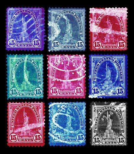 Stamp Collection 'Liberty Multicolour Mosaic', 2016