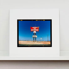 Load image into Gallery viewer, Sundowner Salton Sea California landscape photograph by Richard Heeps mounted square.