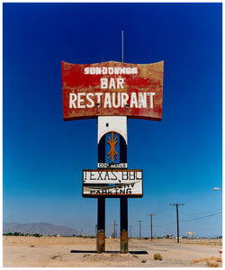 Sundowner Sign, Salton City, Salton Sea, California, 2003