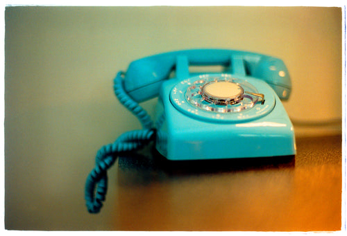 Telephone, vintage interior photograph by Richard Heeps