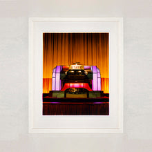 Load image into Gallery viewer, Compton Organ The State vintage interior photograph by Richard Heeps framed in white