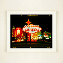 Load image into Gallery viewer, Welcome, Las Vegas, 2002 (6x7 Film Rebate)