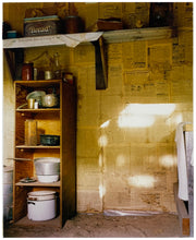 Load image into Gallery viewer, &#39;A Stitch in Time Saves Nine&#39; was photographed at the film set of &#39;The Outlaw Josey Wales&#39;, a Western DeLux film set during and after the American Civil War, filmed at Kanab. Interior photography by Richard Heeps as part of his Dream in Colour series.