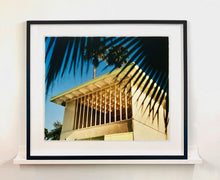 Load image into Gallery viewer, Part of Richard Heeps&#39; &#39;Dream in Colour&#39; Series, here he perfectly captures Palm Springs mid-century modern architecture, amongst iconic Californian palm trees.