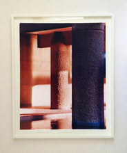 Load image into Gallery viewer, &#39;Brutalist Symphony I&#39; photographed on the Barbican Estate. There is a subtle beauty in the light and colour of this conceptual architectural photograph of the famous London Brutalist landmark.