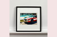 Load image into Gallery viewer, An American car parked up by the swimming pool outside the Algiers Hotel in Las Vegas. Photography by Richard Heeps, part of his &#39;Dream in Colour&#39; series.