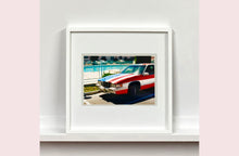 Load image into Gallery viewer, An American car parked up by the swimming pool outside the Algiers Hotel in Las Vegas. Photography by Richard Heeps, part of his &#39;Dream in Colour&#39; series.