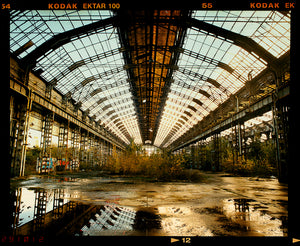 Former Lambretta Factory in Milan, Italy, photograph by Richard Heeps.