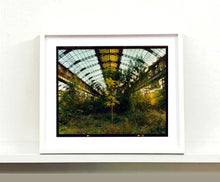 Load image into Gallery viewer, &#39;Industrial Jungle, Lambrate’ is part of Richard Heeps&#39; series &#39;A Short History of Milan&#39; which began in November 2018 for a special project featuring at the Affordable Art Fair Milan 2019, and the series is ongoing. There is a reoccurring linear, structural theme throughout the series, capturing the Milanese use of materials in design such as glass, metal, wood and stone. 