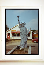 Load image into Gallery viewer, July IV, a statue of Liberty in a rural town on the Suffolk/Norfolk border. In the area where Richard grew up there were a lot of Americanisms. 