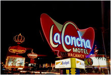 Load image into Gallery viewer, La Concha at Night, Las Vegas Strip, Nevada, 2001