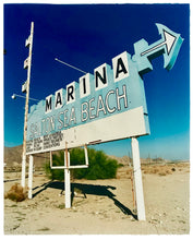 Load image into Gallery viewer, Marina Sign I, Salton Sea Beach, Salton Sea, California, 2003