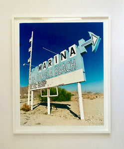 Marina Sign I, Salton Sea Beach, Salton Sea, California, 2003