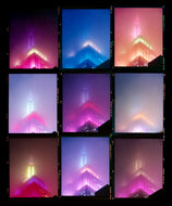 'NOMAD, New York' is an abstract and conceptual time lapse of the iconic Empire State building. Photographed in New York City in 2017, Richard Heeps only recently executed this in his darkroom, printing it full frame and therefore showing the detail of the Kodak Film. This artwork is part of Richard's work in progress portfolio of street photography, which depicts the colour, fabric and structure of cities with distinct style.