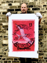 Load image into Gallery viewer, Singapore Stamp Collection &#39;15 cents Singapore Sterna Stamp&#39; (Pink), 2018